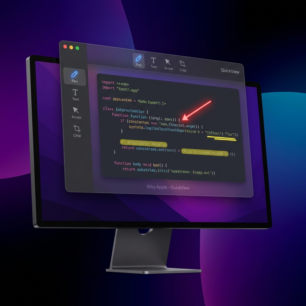 QuickView App Interface